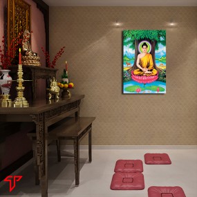 Tranh phật giáo phật thích ca mâu ni